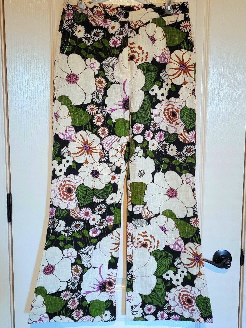 Maje 70s Floral Print Trousers